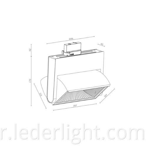 Cob LED Track Light LED